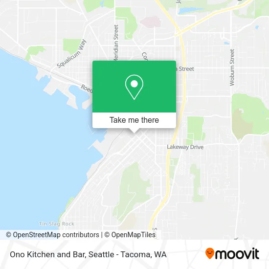 Mapa de Ono Kitchen and Bar