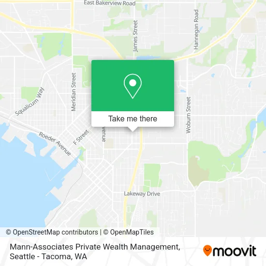 Mapa de Mann-Associates Private Wealth Management