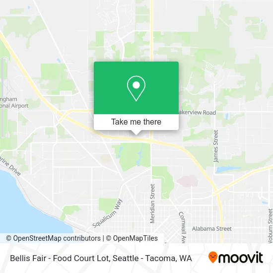 Bellis Fair - Food Court Lot map