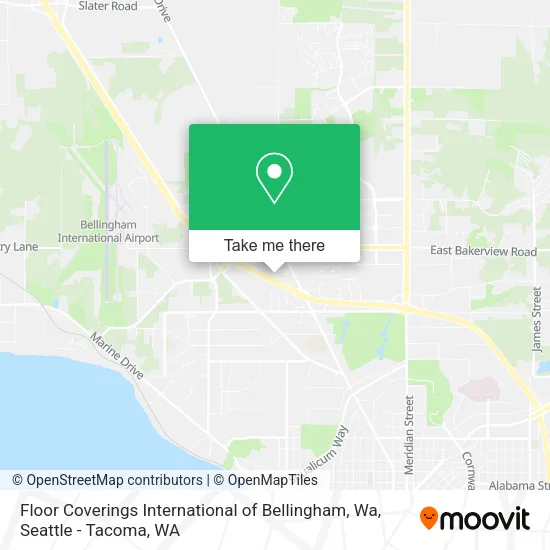 Floor Coverings International of Bellingham, Wa map
