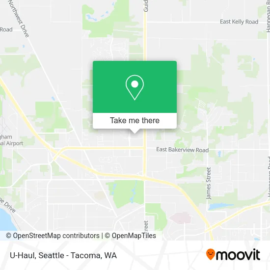 U-Haul map