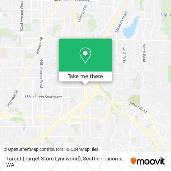 Mapa de Target (Target Store Lynnwood)