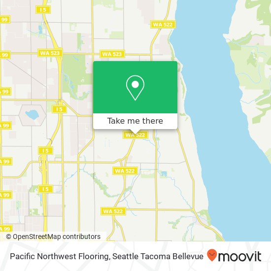 Mapa de Pacific Northwest Flooring