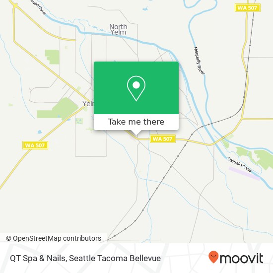 QT Spa & Nails map