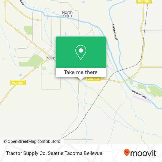 Mapa de Tractor Supply Co