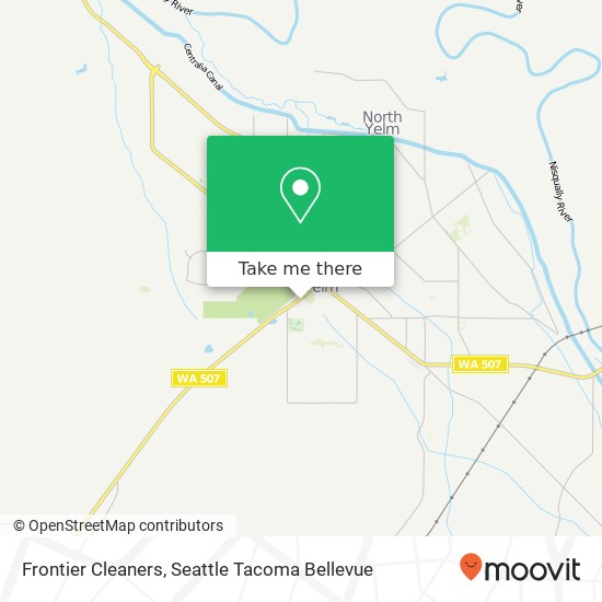 Frontier Cleaners map