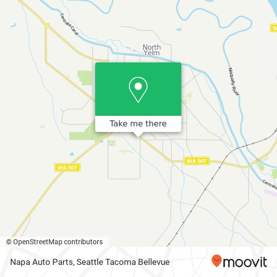 Napa Auto Parts map