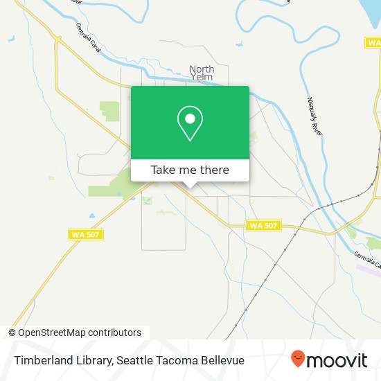 Timberland Library map