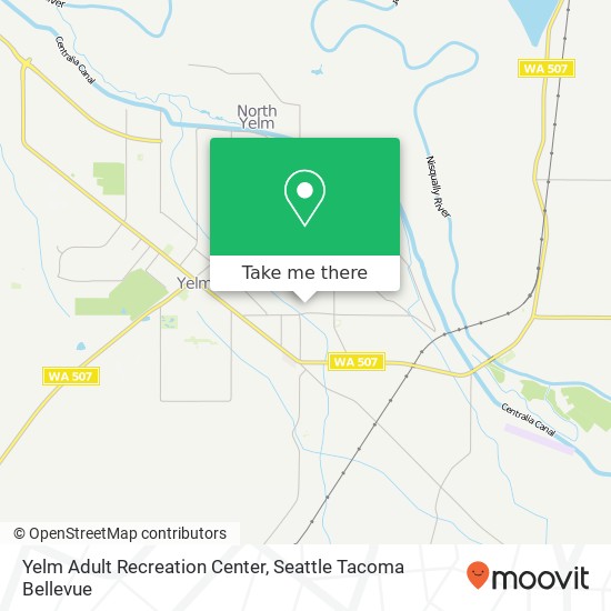 Mapa de Yelm Adult Recreation Center