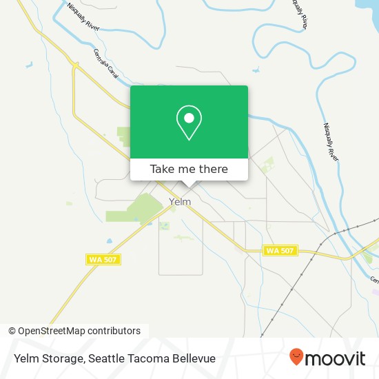 Mapa de Yelm Storage