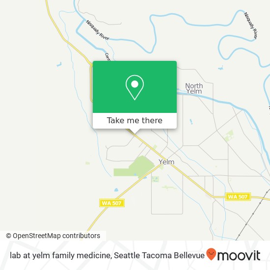 lab at yelm family medicine map
