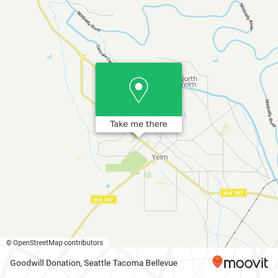 Goodwill Donation map