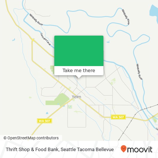 Mapa de Thrift Shop & Food Bank