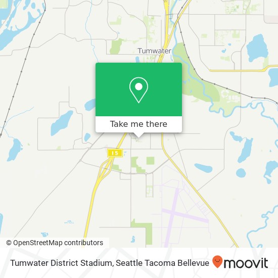 Tumwater District Stadium map