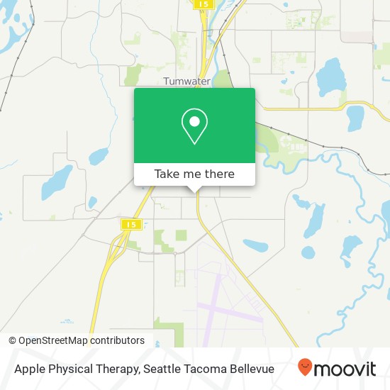 Apple Physical Therapy map