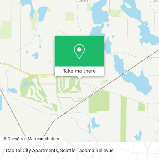Mapa de Capitol City Apartments