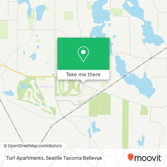 Turf Apartments map