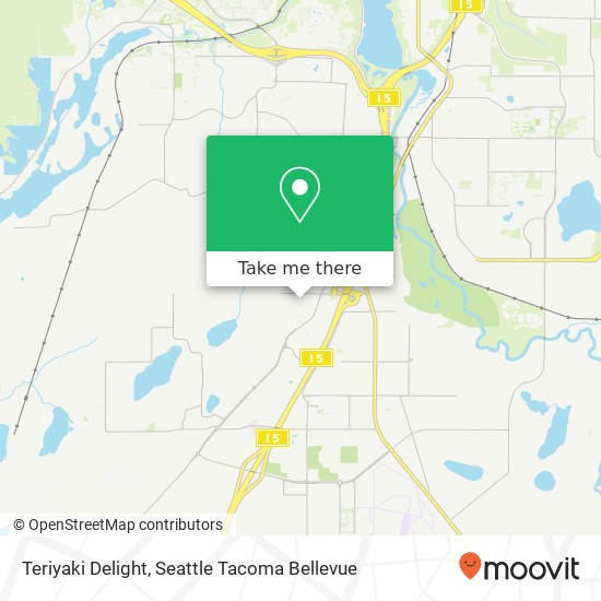 Mapa de Teriyaki Delight