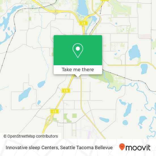 Innovative sleep Centers map