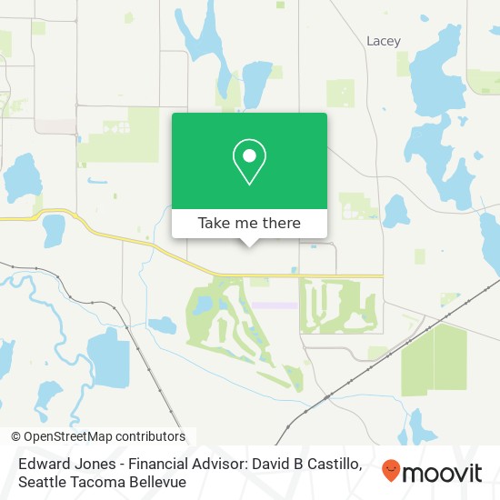 Mapa de Edward Jones - Financial Advisor: David B Castillo