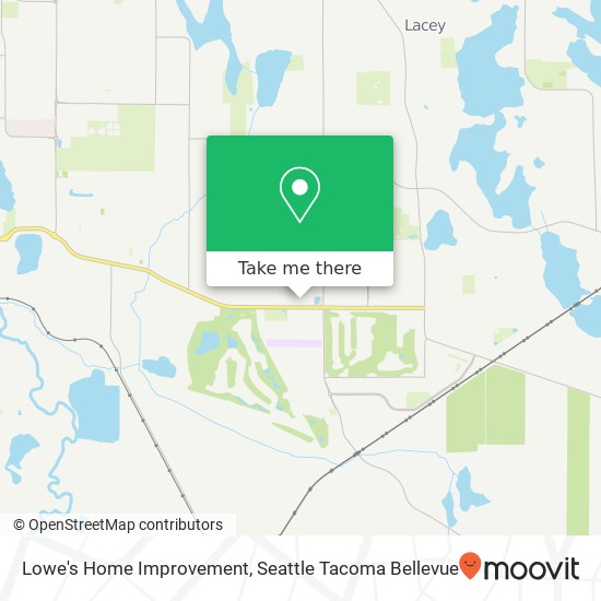 Lowe's Home Improvement map