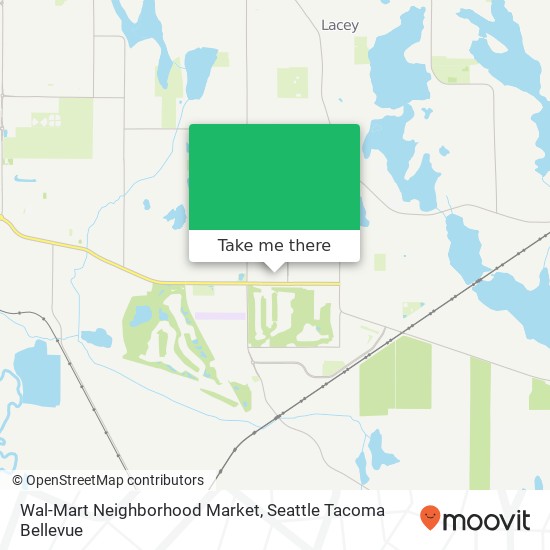 Wal-Mart Neighborhood Market map