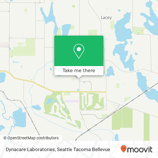 Dynacare Laboratories map