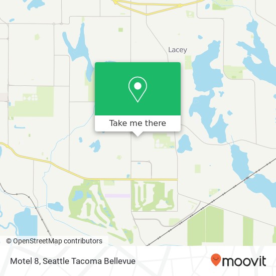 Motel 8 map