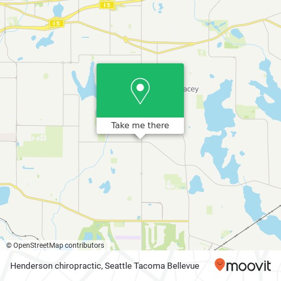 Henderson chiropractic map