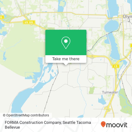 FORMA Construction Company map