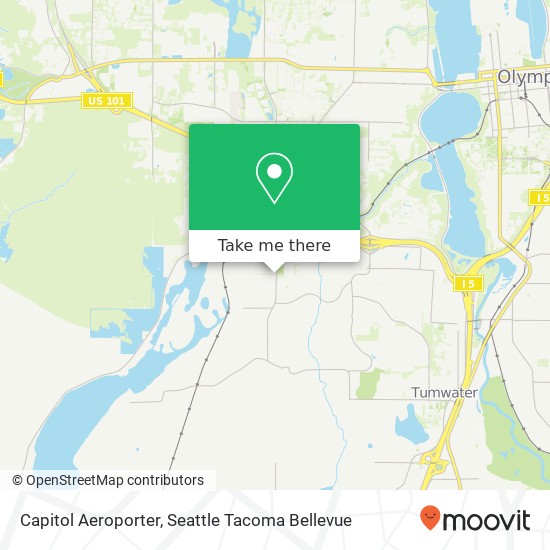 Capitol Aeroporter map