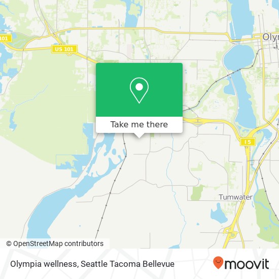 Mapa de Olympia wellness