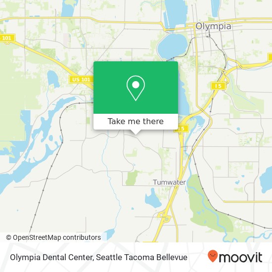 Olympia Dental Center map