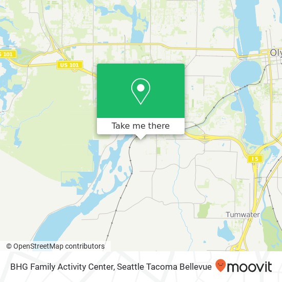 Mapa de BHG Family Activity Center