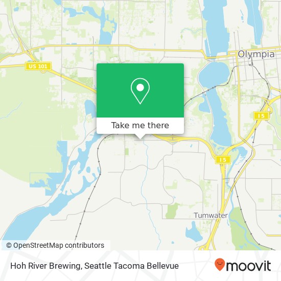 Hoh River Brewing map