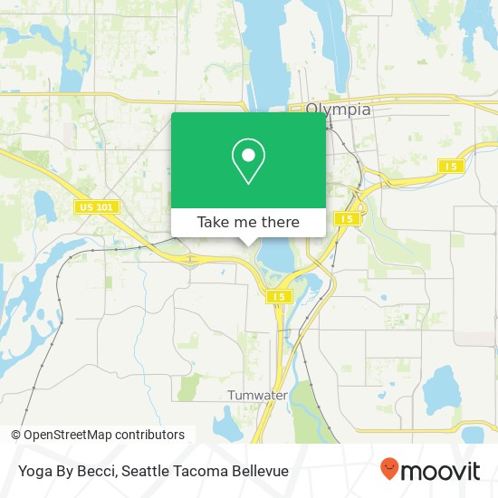 Yoga By Becci map