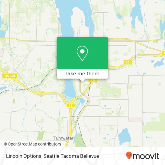 Lincoln Options map