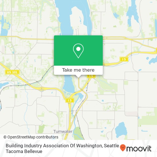 Building Industry Association Of Washington map