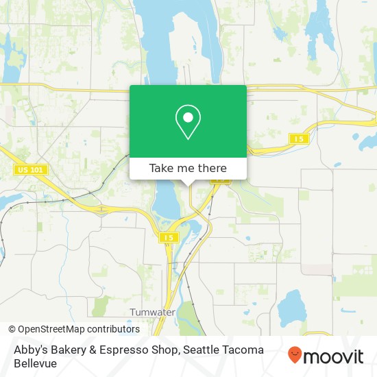 Mapa de Abby's Bakery & Espresso Shop