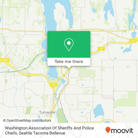 Washington Association Of Sheriffs And Police Chiefs map