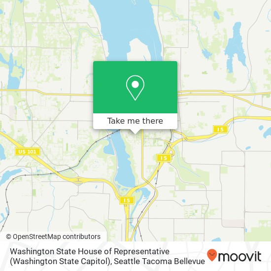 Washington State House of Representative (Washington State Capitol) map