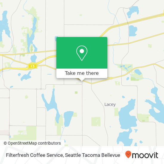 Filterfresh Coffee Service map