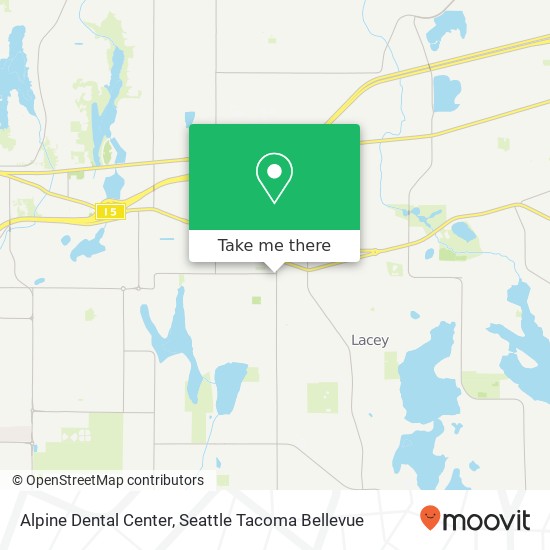 Alpine Dental Center map