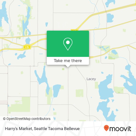 Harry's Market map