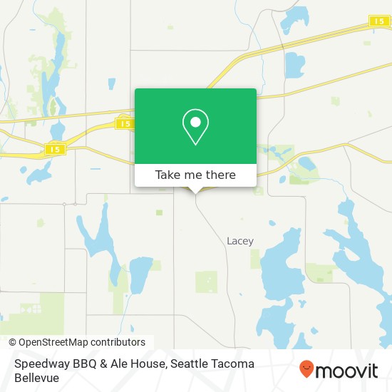 Speedway BBQ & Ale House map