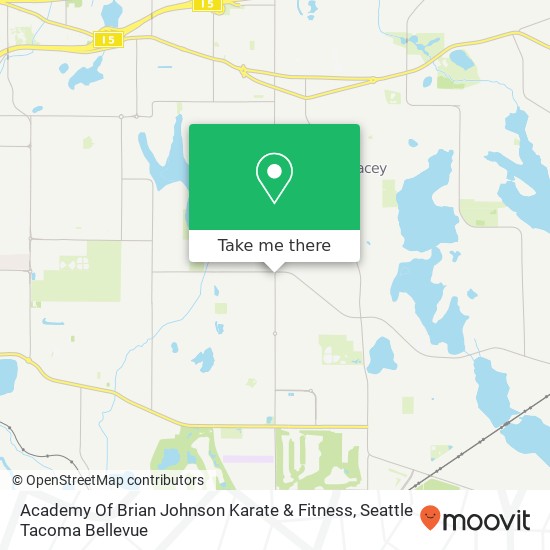 Mapa de Academy Of Brian Johnson Karate & Fitness