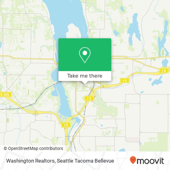 Washington  Realtors map