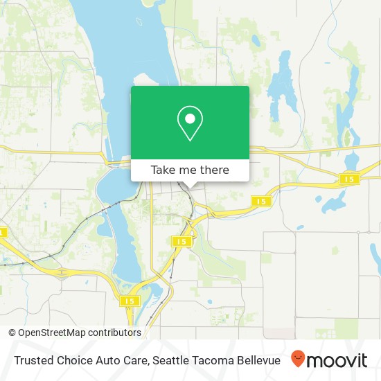 Mapa de Trusted Choice Auto Care