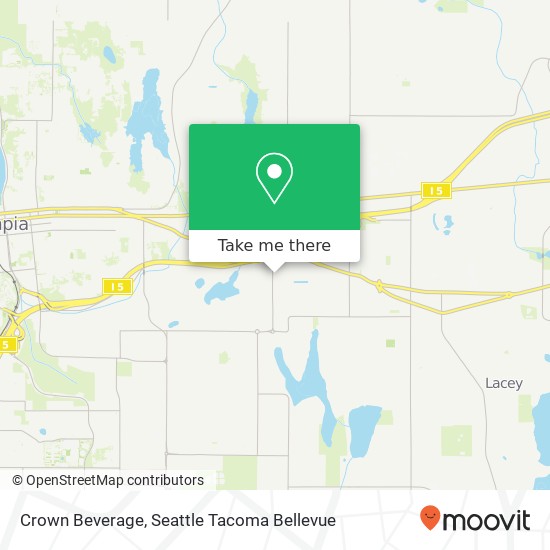 Crown Beverage map