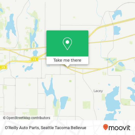 Mapa de O'Reilly Auto Parts